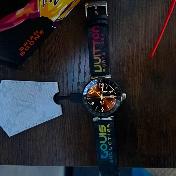 Louis Vuitton Tambour Horizon Smart watch (Matte Black) - Picture 1 of 8
